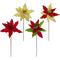 POINSETTIA LONG STEM 60CM 4ASTD TRD