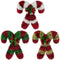 CANDYCANE DBL TINSEL DECOR 2D 45x43