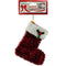 STOCKING TINSEL 3D 11.5x12.5CM