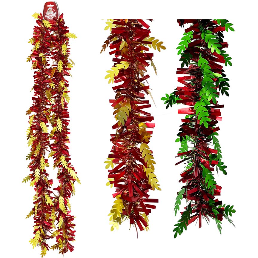 GARLAND FERN CUT 6FT 2ASTD TRD
