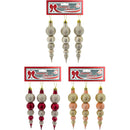 FINIAL BALL ORN 3PC BERRY