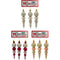 FINIAL BALL ORN 3PC BERRY