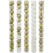 BALL TUBE DESIGNER; 12PC 4CM GLD