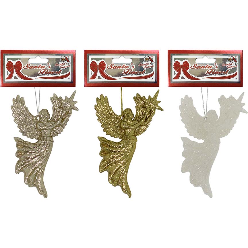 ANGEL 14.5x8.5CM GLTR 3ASTD GLD