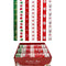 CHRISTMAS RIBBON 3YD SATIN 7 ASTD