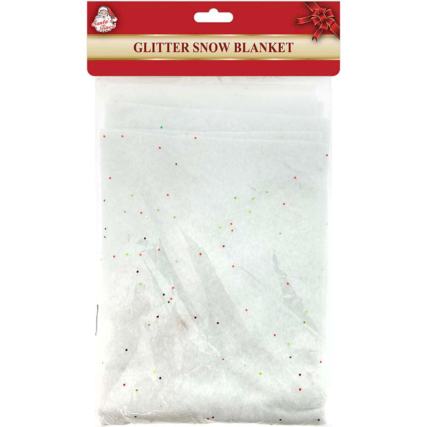 TREE SKIRT NON-WOVEN GLITTER