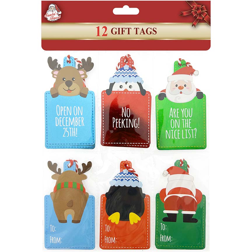 GIFT TAGS 12PC