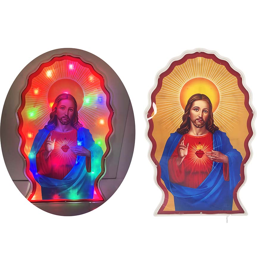 LIGHT UP JESUS 45CM