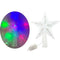 STAR TREE TOPPER 19CM PLUG IN MULTICOLOR