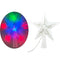 STAR TREE TOPPER 16CM BATTERY MULTICOLOR