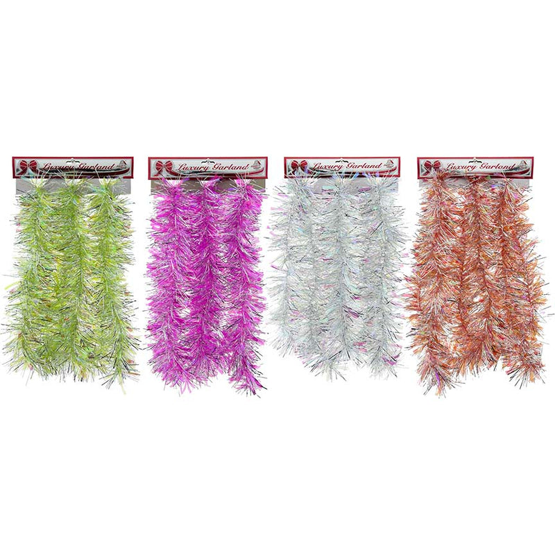GARLAND THIN CUT 9FT 3ASTD CNDS