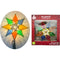 TREE TOPPER STAR LIGHT UP MULTI COL 8"