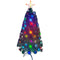 TREE 4FT W/ LED OUTSIDE FIBER OPTIC LIGHTS