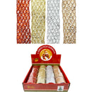 RIBBON MESH GLITTER 6.3CMx3YD