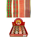 CHRISTMAS PLAID RIBBON 6.3CMx3YD
