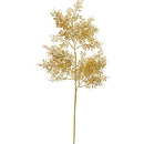 BRANCH LEAVES CHAMPAGNE GOLD 70CM