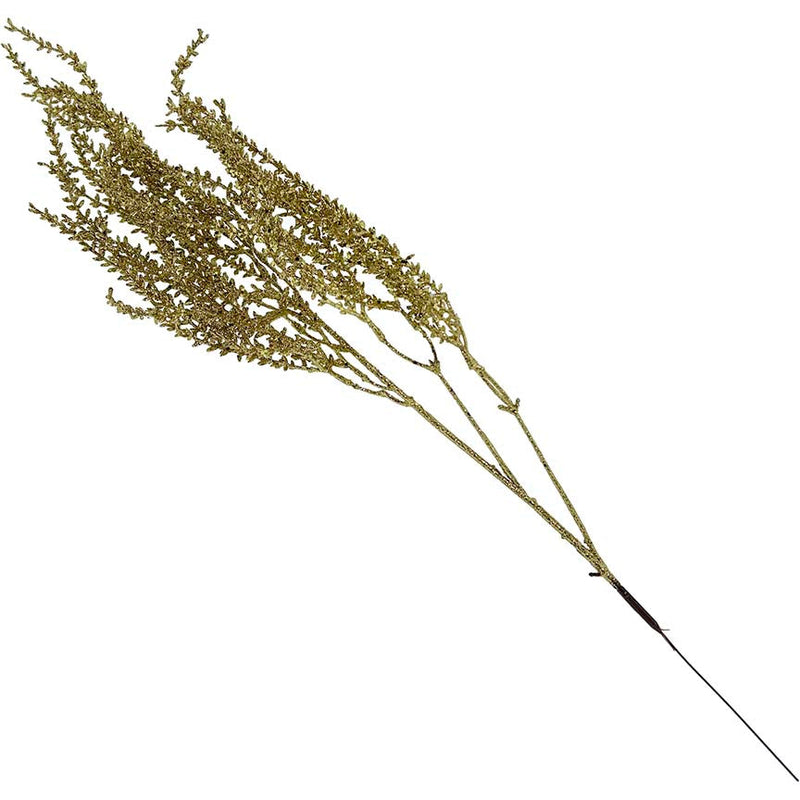 AMARANTH SPRAY BRANCH GLTR 75CM LTGOLD