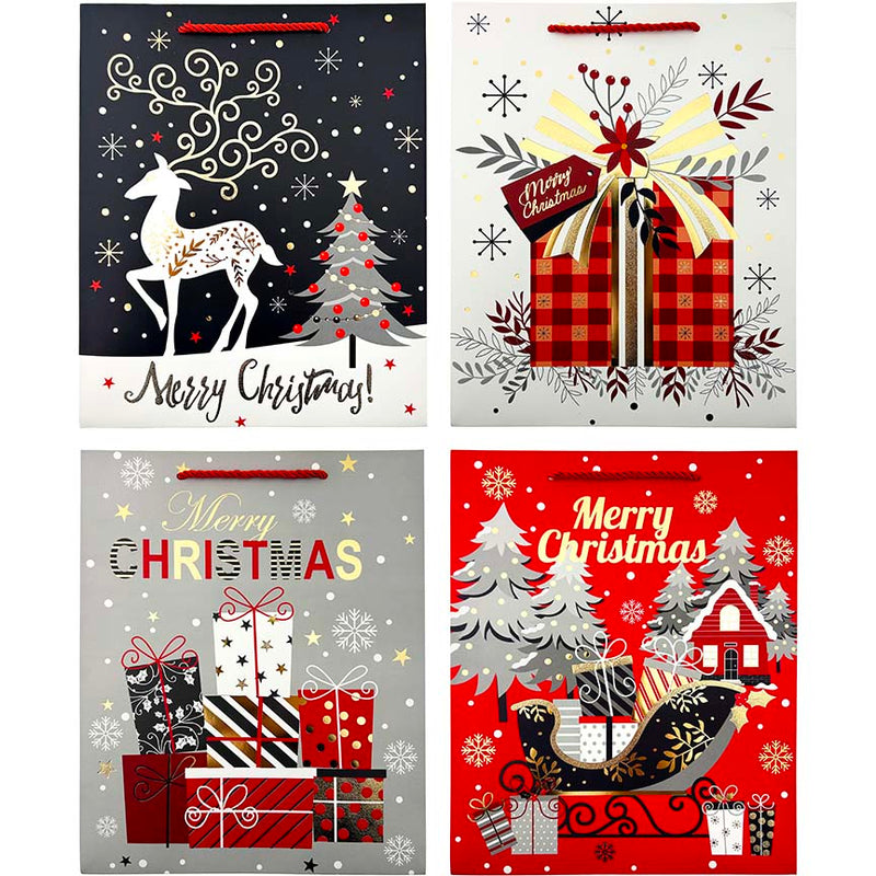 GIFT BAG XM 762MD 32(H)x26(W)x10(G)CM