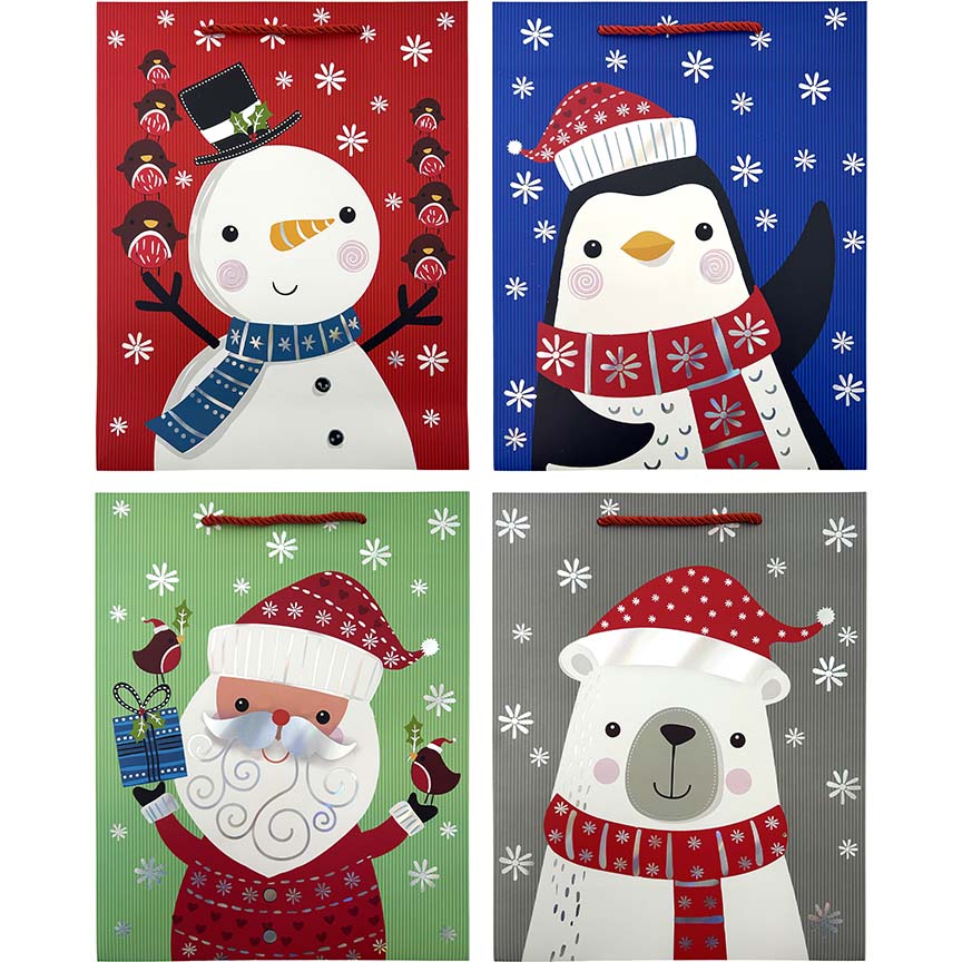 GIFT BAG XM 757S 23(H)x18(W)x10(G)CM