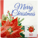 NAPKINS CHRISTMAS 16PC 6.5INCH