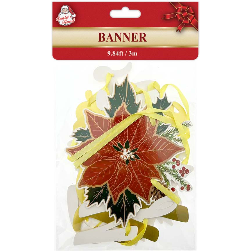 BANNER CHRISTMAS 10PC 7IN 10FT
