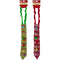 KNITTED NECKTIE W/ ORN & BELLS 2ASTD