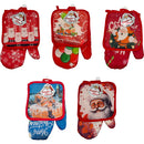 OVEN MITT & POT HOLDER 5ASTD