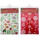 TABLE CLOTH FLANNEL BACK 52x70IN
