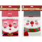 CHRISTMAS ZIP LOCK BAGS 10PC 2ASTD 22CM