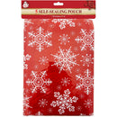 XMAS BUBBLE MAILERS 5PK 25CM