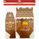 CHRISTMAS PAPER GINGERBREAD BOX