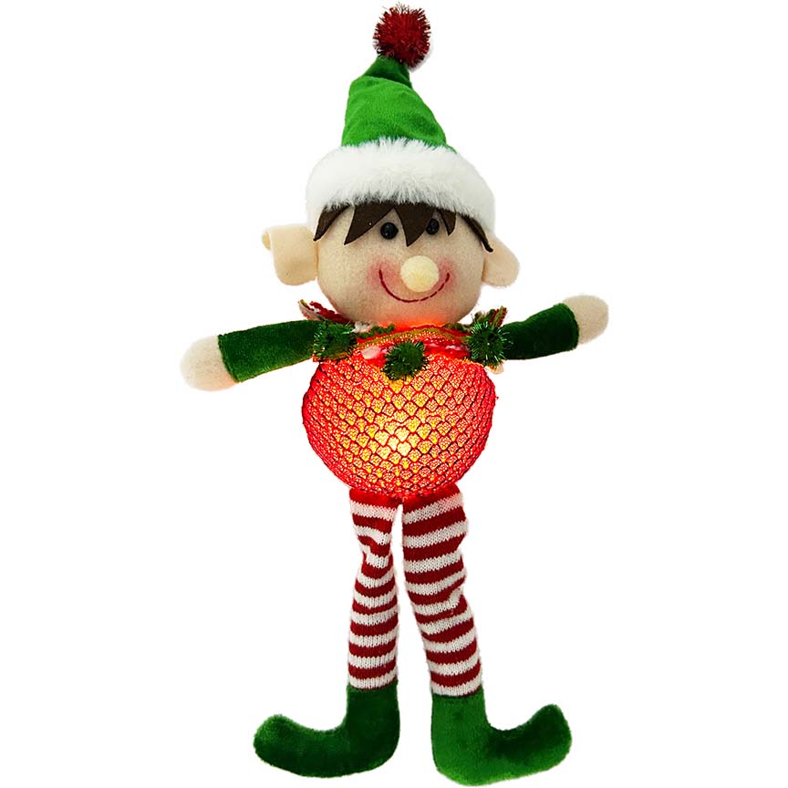 PLUSH ELF LIGHT UP 30CM