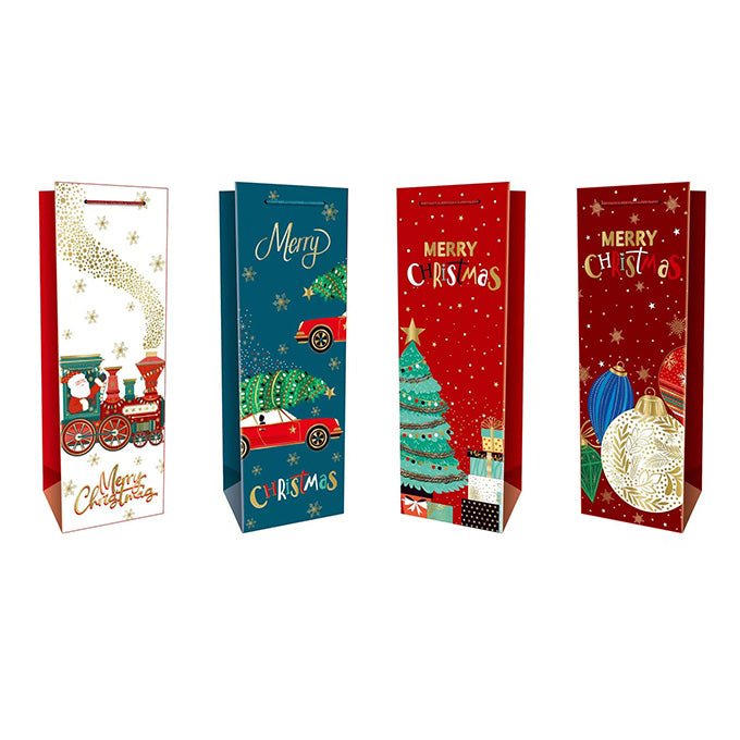 WINE BAG XM 767BOTL 35(H)x12(W)x10(G)CM