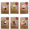 CHRISTMAS GIFT  CARD 6ASTD W/ ENVELOPE