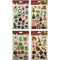 XMAS FOAM STICKERS 4ASTD P162