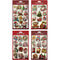 CHRISTMAS PAPER STICKERS 4ASTD 1035