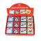 GIFTCARD TIN 7.5x7.5x6.5CM 4 ASTD