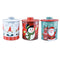 COOKIE TIN JAR W/ LID 13.5(D)x17(H)CM