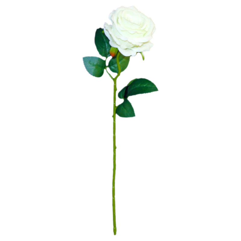 ROSE; VELVET BENT BRANCH WHITE