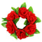 RED ROSE CANDLE RING