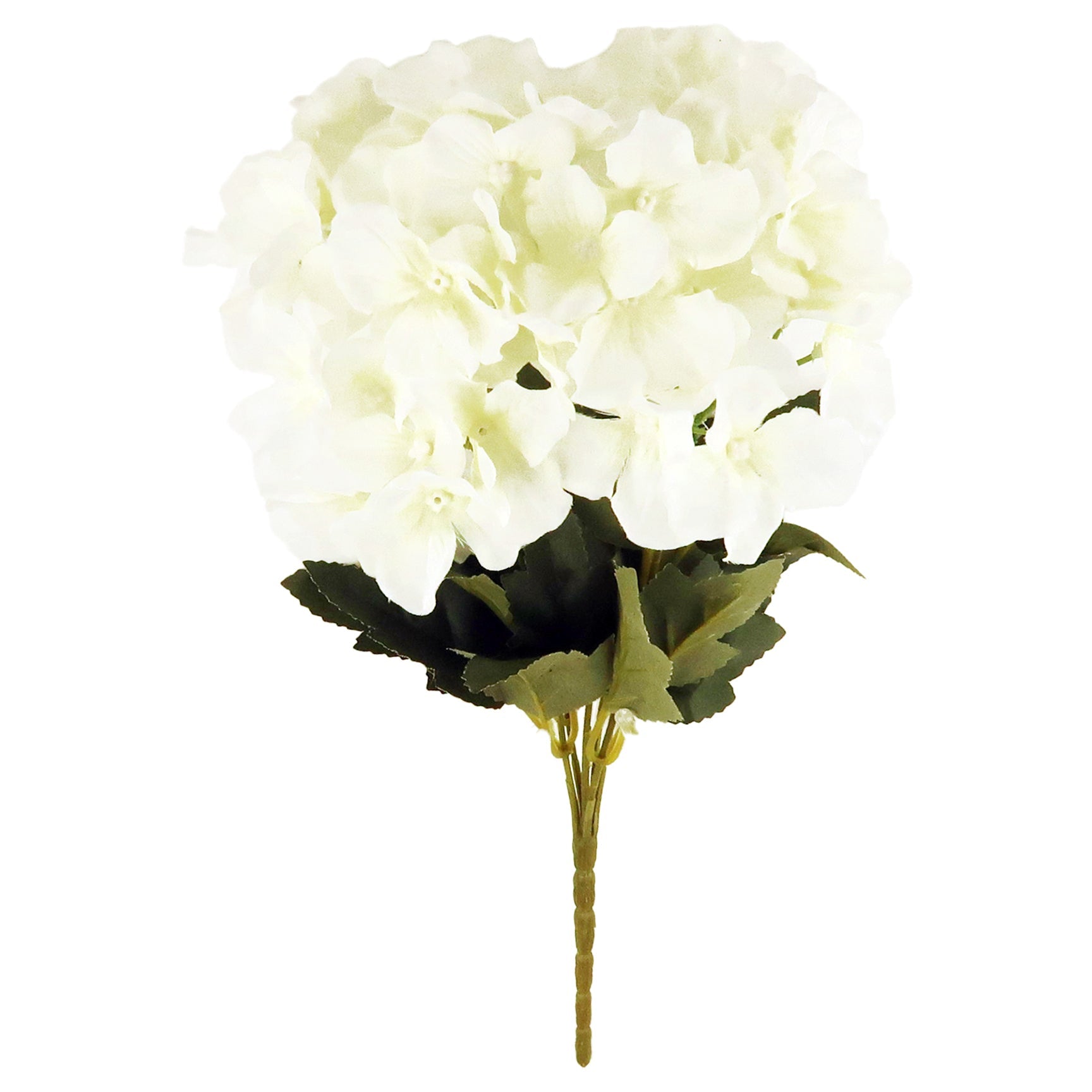 HYDRANGEA SHORT STEM BOUQUET WHITE ONLY