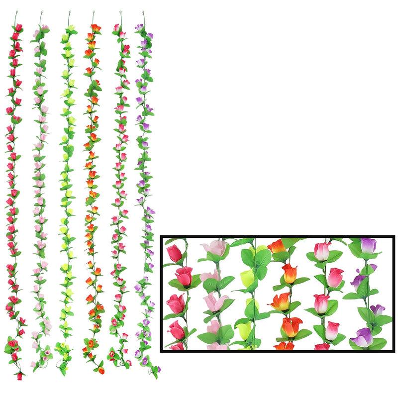 GARLAND MINI ROSE 2 METER 40 FLOWERS