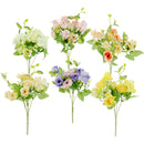 ROSE BOUQUET EUCALYPTUS 6FLOWERS 6ASTD