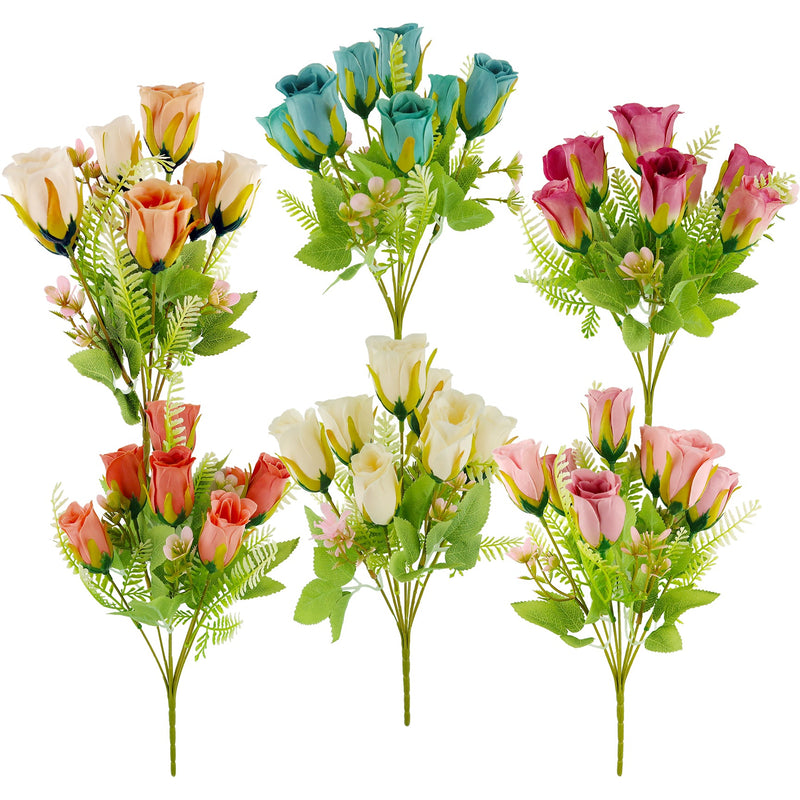 ROSE BUD BOUQUET 7FLOWERS 6SATD