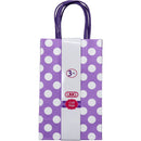 CRAFT BAG INV POLKA PURPLE SM 3PC