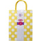 CRAFT BAG INV POLKA YELLOW MD 2PC