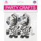 FOAM CRAFT ZEBRA SMALL 2PC