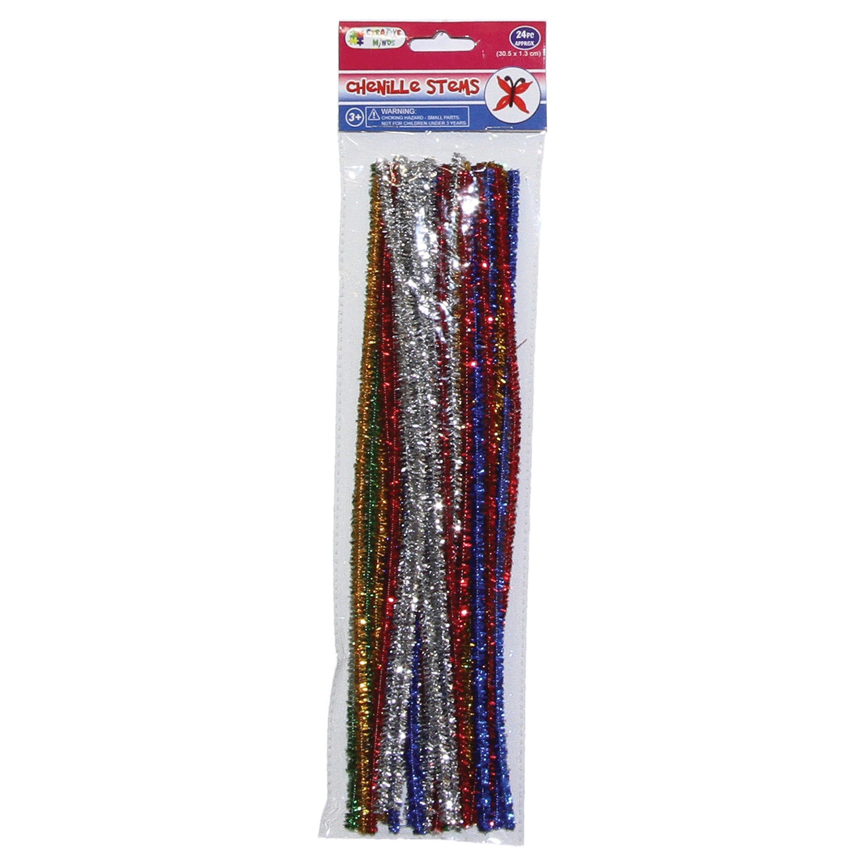 CHENILLE STEMS GT PRIMARY 30.5CMx6MM 35PC