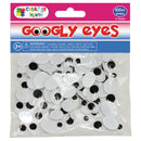 GOOGLY EYES OVAL 10MM-19MM ASST. 100CT