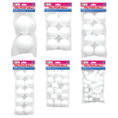 POLYFOAM BALLS 6 SIZES ASSTD